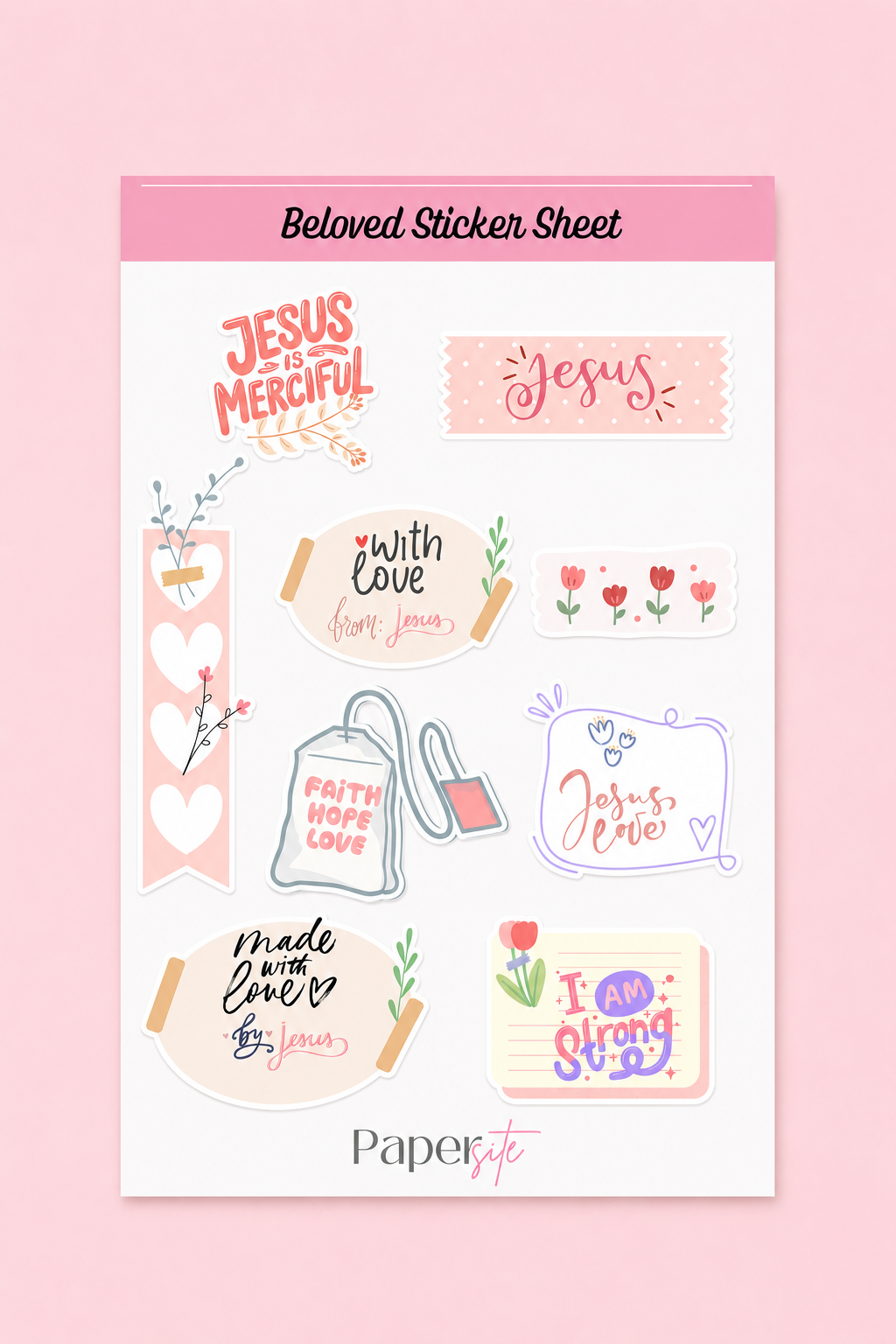 Beloved Sticker Sheet 2