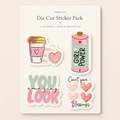 Die Cut Stickers Pack