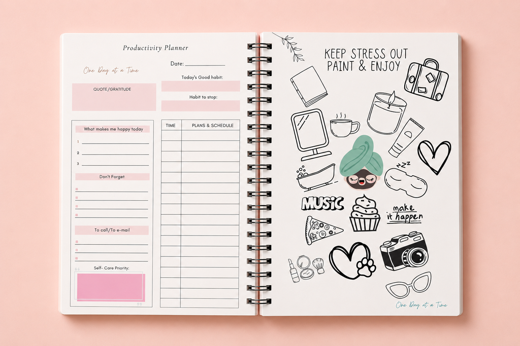 One Day at a Time - Activity Journal